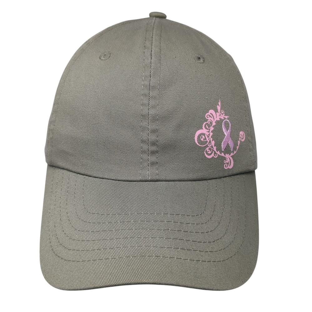 The Breast Cancer Site Baseball Cap Green One Size Adjustable Vented Holes